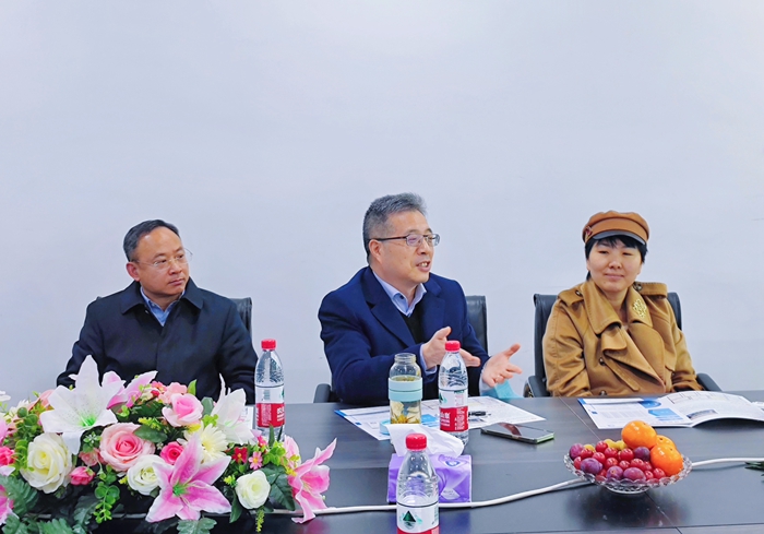 熱烈歡迎九三學社杭州市委會領導蒞臨我司開展調研工作